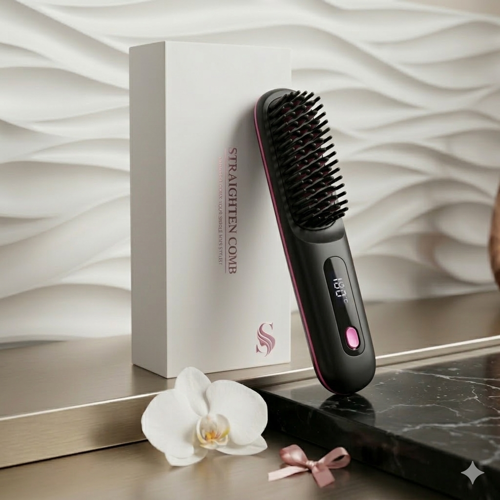 Mini Peine Alisador Portátil